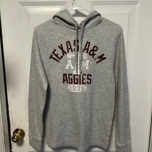 Champion Gray Texas a&m Athletic Hoodie vintage size small